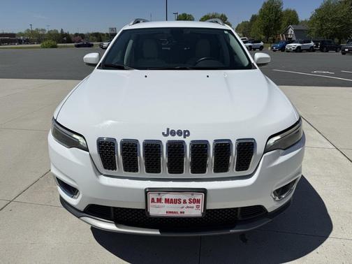 Bright White Clearcoat 2019 Jeep Cherokee Limited