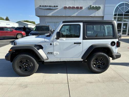 Bright White Clearcoat 2026 Jeep Wrangler Sport