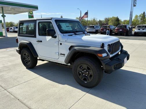 Bright White Clearcoat 2026 Jeep Wrangler Sport
