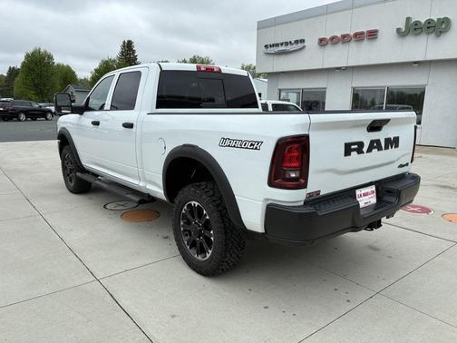 Bright White Clearcoat 2026 RAM 2500 Warlock Crew Cab 4x4 6'4' Box