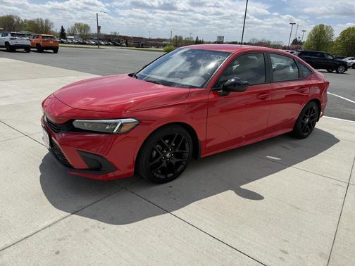 Rallye Red 2023 Honda Civic Sport