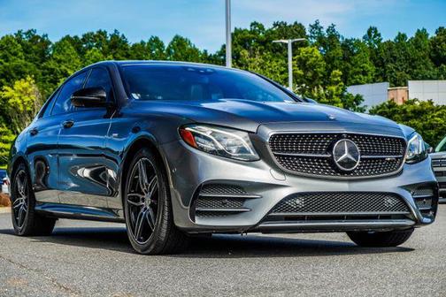 Gray 2019 Mercedes-Benz AMG E 53 4MATIC
