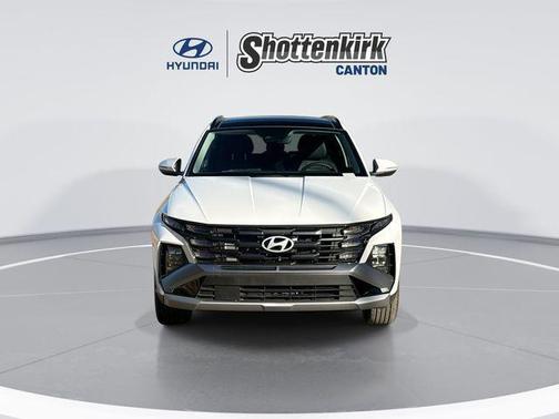 Creamy White Pearl 2025 Hyundai TUCSON Hybrid SEL Convenience