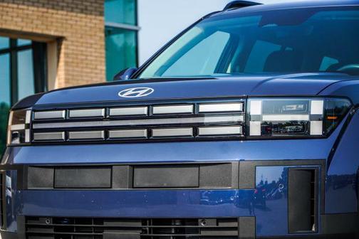 Atlantis Blue 2026 Hyundai SANTA FE HEV SEL FWD