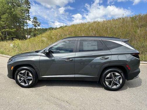 Amazon Gray 2025 Hyundai TUCSON Hybrid SEL Convenience