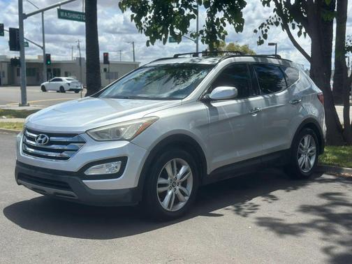 Moonstone Silver 2014 Hyundai Santa Fe Sport 2.0L Turbo