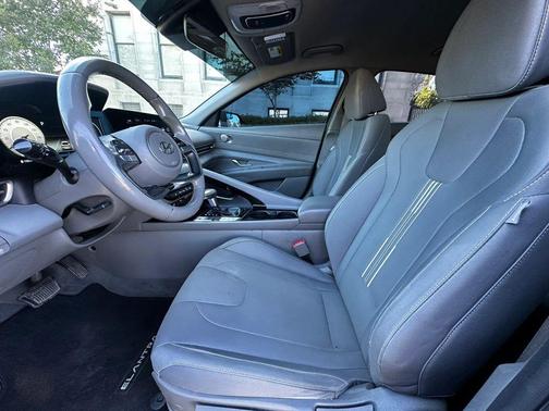 Phantom Black 2021 Hyundai ELANTRA SEL