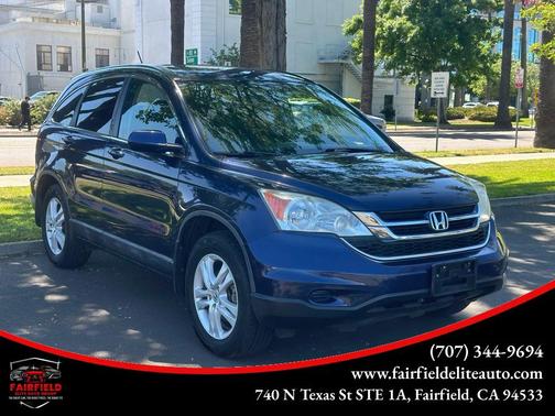 Blue 2010 Honda CR-V EX-L