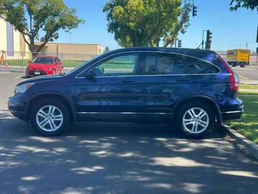 Blue 2010 Honda CR-V EX-L