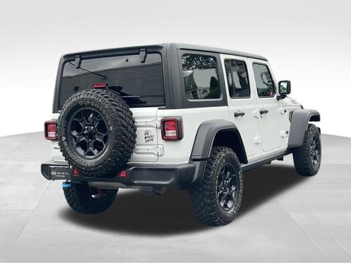 Bright White Clearcoat 2023 Jeep Wrangler 4xe Base