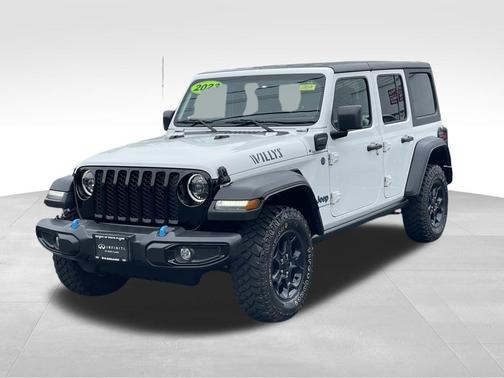 Bright White Clearcoat 2023 Jeep Wrangler 4xe Base