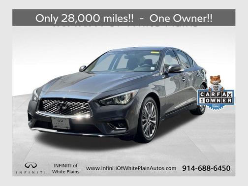 Graphite Shadow 2023 INFINITI Q50 LUXE