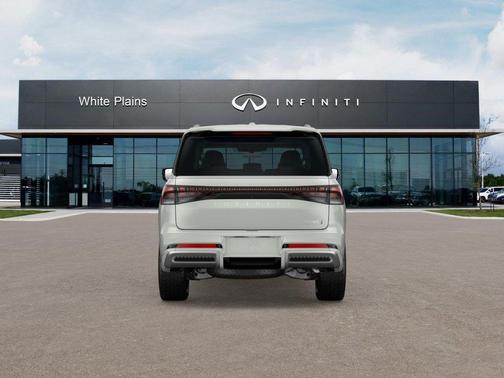 Radiant White 2026 INFINITI QX80 PURE