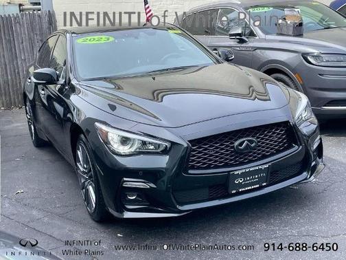 Black Opal Metallic 2023 INFINITI Q50 RED SPORT 400