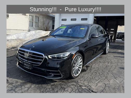 Black 2023 Mercedes-Benz S-Class S 580 4MATIC