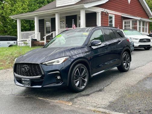 Hermosa Blue 2023 INFINITI QX50 SPORT