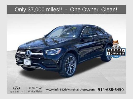 Black 2022 Mercedes-Benz GLC 300 4MATIC Coupe