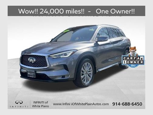 Graphite Shadow 2023 INFINITI QX50 LUXE