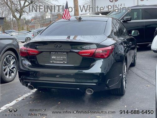 Black Opal Metallic 2023 INFINITI Q50 RED SPORT 400