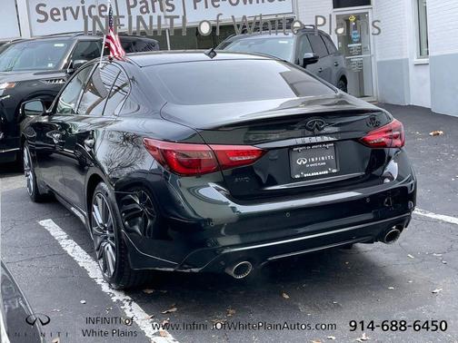 Black Opal Metallic 2023 INFINITI Q50 RED SPORT 400