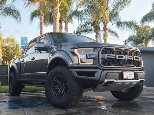 Gray 2020 Ford F-150 Raptor