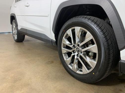 Super White 2020 Toyota RAV4 XLE Premium