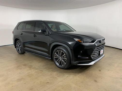 Midnight Black Metallic 2024 Toyota Grand Highlander Hybrid Platinum MAX