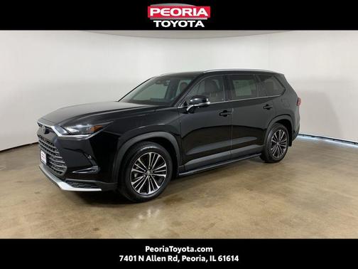Midnight Black Metallic 2024 Toyota Grand Highlander Hybrid Platinum MAX
