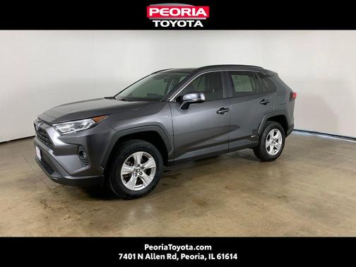 Magnetic Gray Metallic 2021 Toyota RAV4 Hybrid XLE