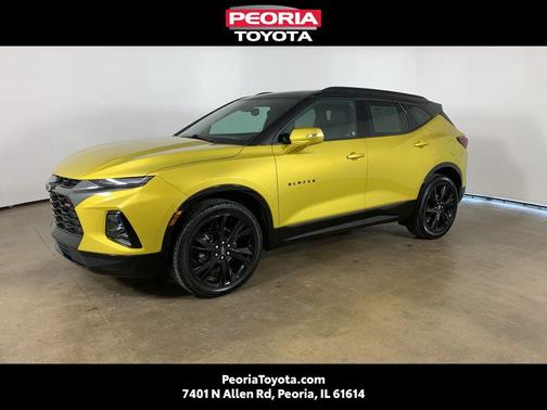 Nitro Yellow Metallic 2022 Chevrolet Blazer RS