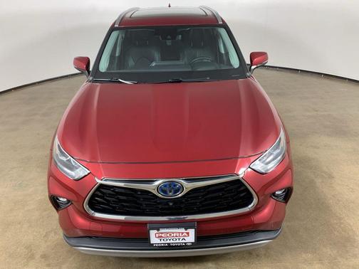 Ruby Flare Pearl 2021 Toyota Highlander Hybrid Platinum