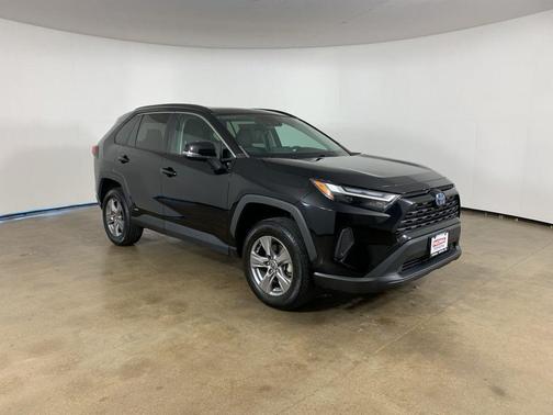 Midnight Black Metallic 2023 Toyota RAV4 Hybrid XLE