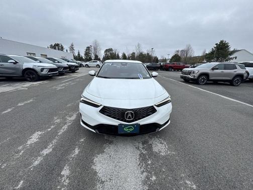 Platinum White Pearl 2024 Acura Integra CVT w/A-Spec Package