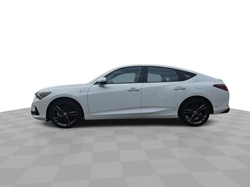 Platinum White Pearl 2024 Acura Integra CVT w/A-Spec Package