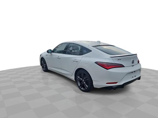 Platinum White Pearl 2024 Acura Integra CVT w/A-Spec Package