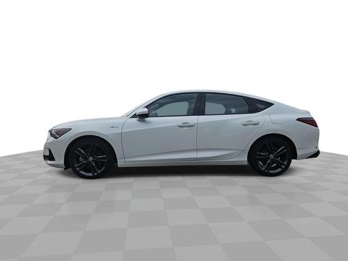 Platinum White Pearl 2024 Acura Integra CVT w/A-Spec Package