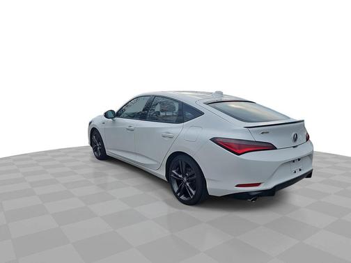 Platinum White Pearl 2024 Acura Integra CVT w/A-Spec Package