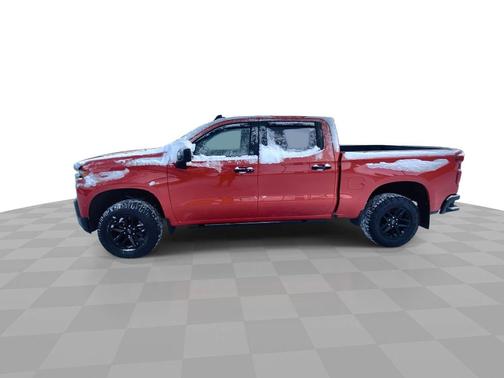 Red Hot 2021 Chevrolet Silverado 1500 4WD Crew Cab 147" LT Trail Boss