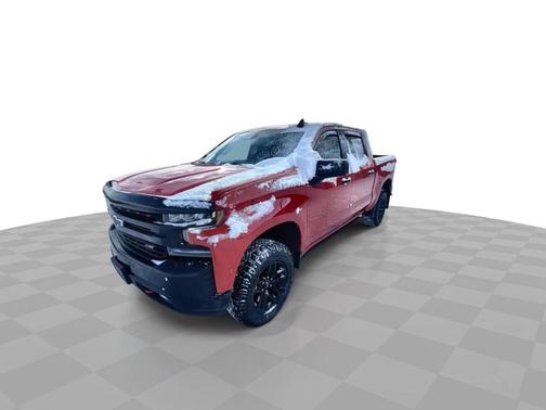 Red Hot 2021 Chevrolet Silverado 1500 4WD Crew Cab 147" LT Trail Boss