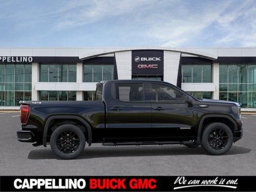 Onyx Black 2026 GMC Sierra 1500 4WD Crew Cab 147" Elevation w/3VL