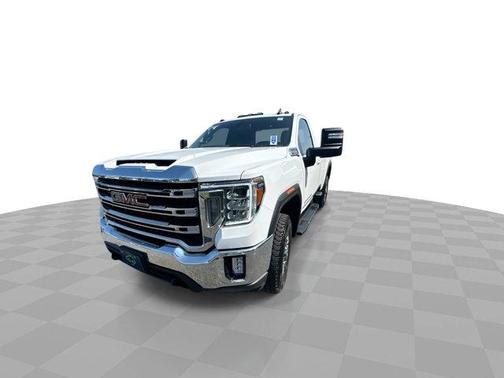 Summit White 2022 GMC Sierra 2500 4WD Reg Cab 142" SLE