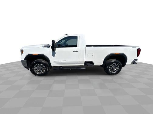 Summit White 2022 GMC Sierra 2500 4WD Reg Cab 142" SLE
