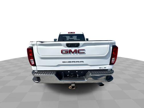 Summit White 2022 GMC Sierra 2500 4WD Reg Cab 142" SLE