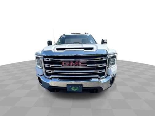 Summit White 2022 GMC Sierra 2500 4WD Reg Cab 142" SLE