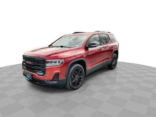 Volcanic Red Tintcoat 2023 GMC Acadia AWD 4dr SLE