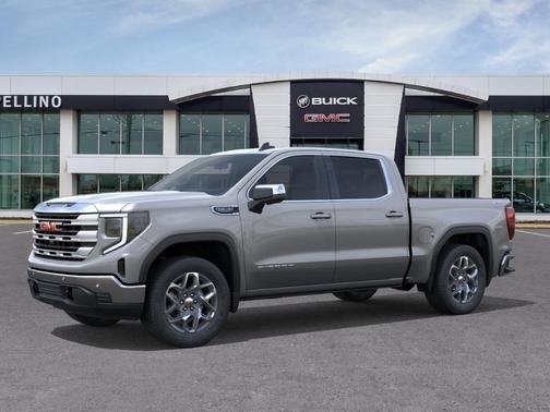Sterling Metallic 2026 GMC Sierra 1500 4WD Crew Cab 147" SLE