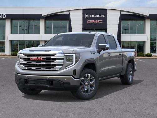 Sterling Metallic 2026 GMC Sierra 1500 4WD Crew Cab 147" SLE