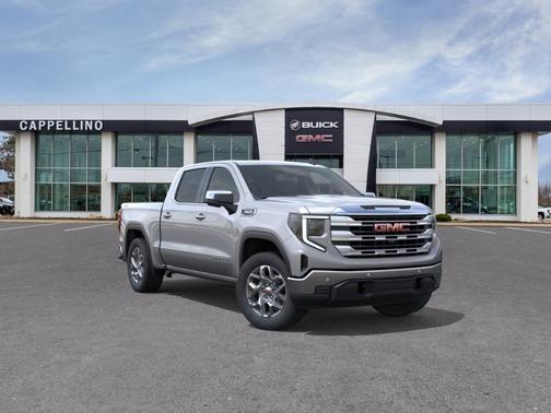 Sterling Metallic 2026 GMC Sierra 1500 4WD Crew Cab 147" SLE