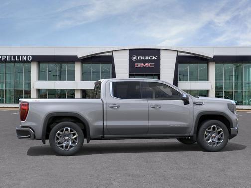 Sterling Metallic 2026 GMC Sierra 1500 4WD Crew Cab 147" SLE