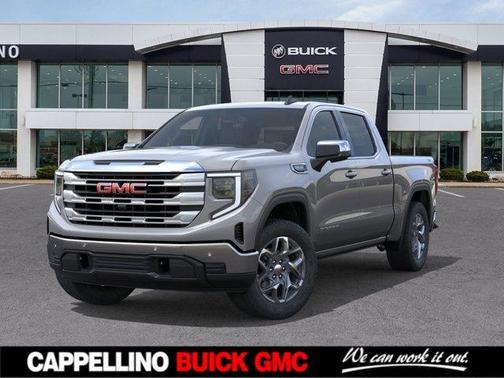 Sterling Metallic 2026 GMC Sierra 1500 4WD Crew Cab 147" SLE
